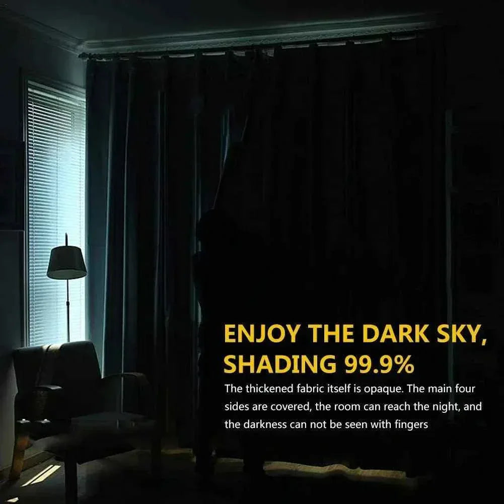 Premium Blackout Curtains with Thermal Insulation & Waterproof Coating - Shello's Creative Boutique
