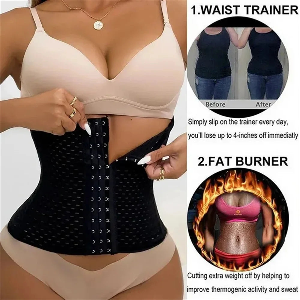 Postpartum Tummy Control Shapewear – Black Waist Cincher - Shello's Creative Boutique