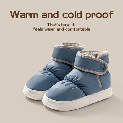 Unisex Winter Snow Boots - Waterproof Plush Anti-Slip Cotton Boots - Shello's Creative Boutique