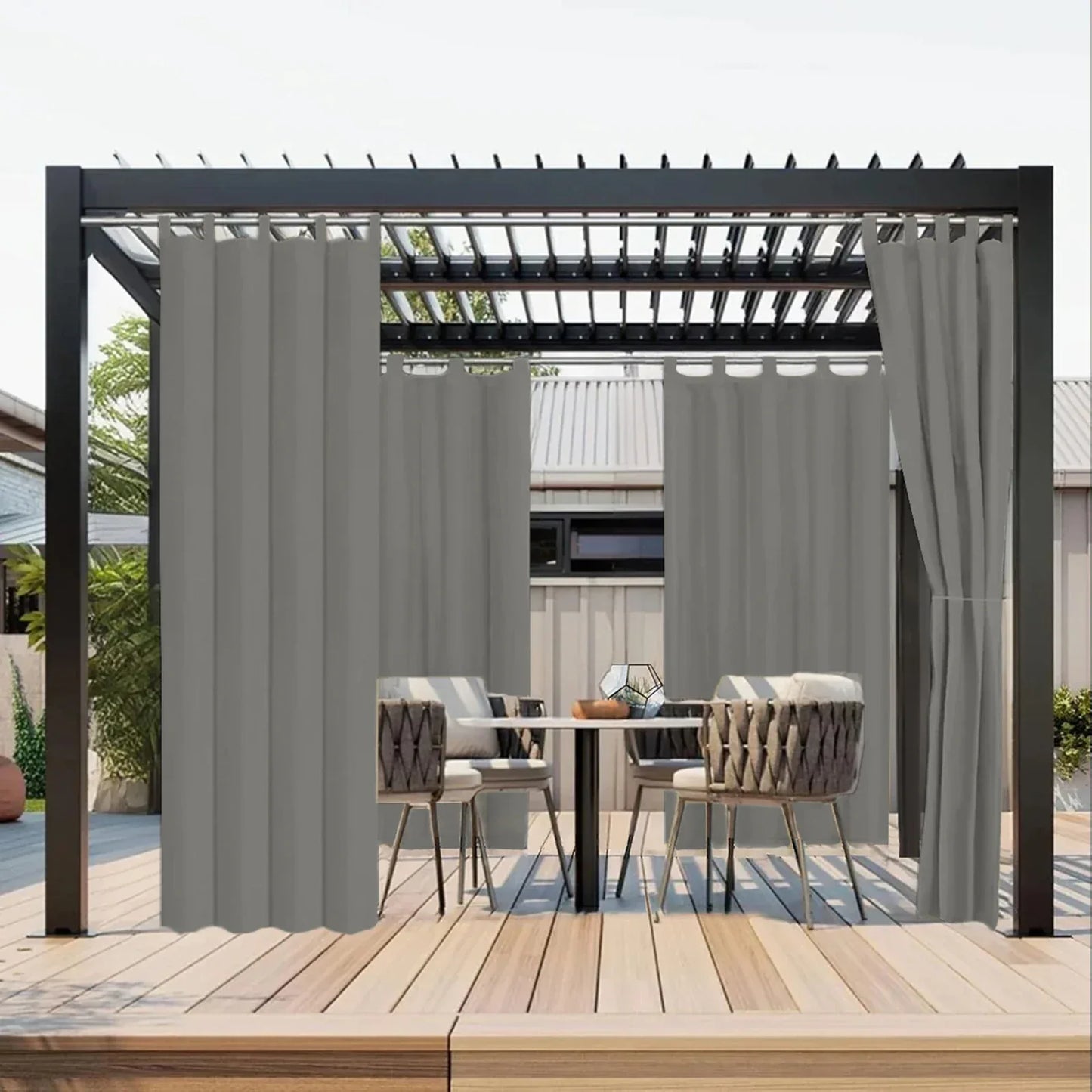 Outdoor Blackout Curtains – Waterproof Patio Drapes - Shello's Creative Boutique