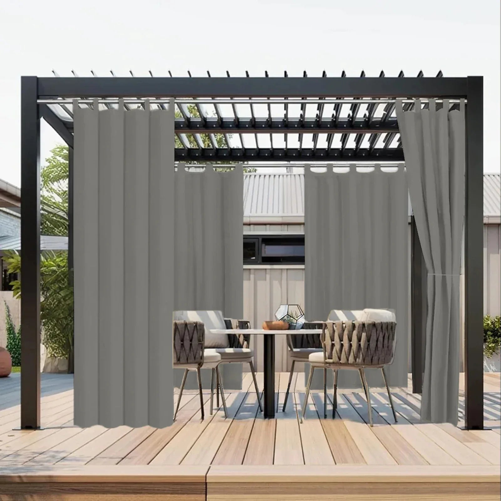 Outdoor Blackout Curtains – Waterproof Patio Drapes - Shello's Creative Boutique