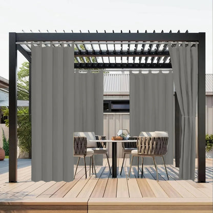 Outdoor Blackout Curtains – Waterproof Patio Drapes - Shello's Creative Boutique