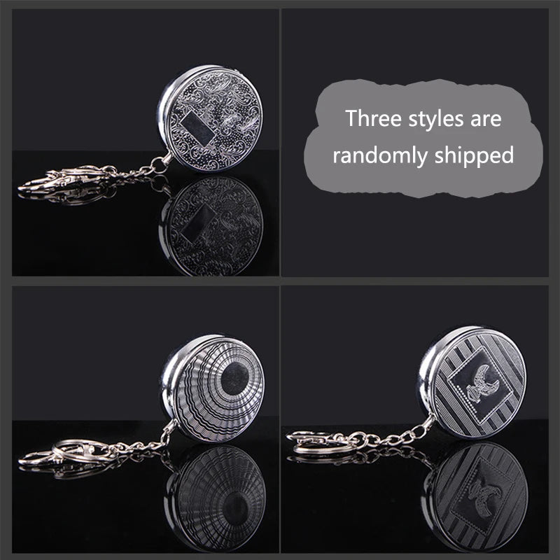 Mini Portable Stainless Steel Ashtray With Lid – Pocket & Car Ashtray for Travel