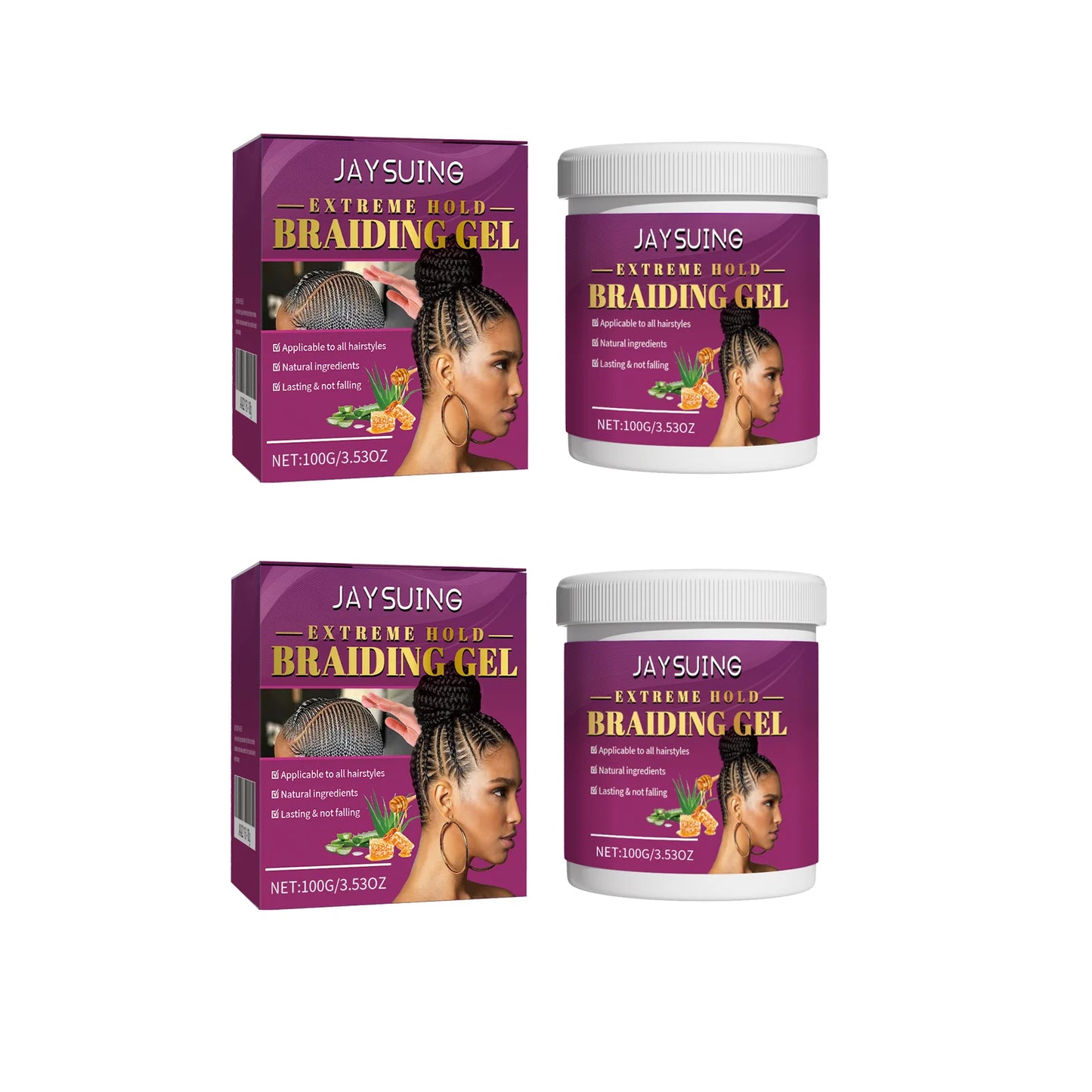 Dreadlock Styling Gel Strong Hold Frizz Dreadlock Damage Prevention & Moisturizing Styling Wax with Shine All Hair Types - Shello's Creative Boutique