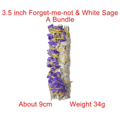 White Sage Bundle & Candle Set - California Smudge Stick Gift Set - Shello's Creative Boutique