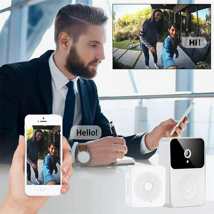 WiFi 2.4G Video Doorbell with Visual Intercom & Voice Change