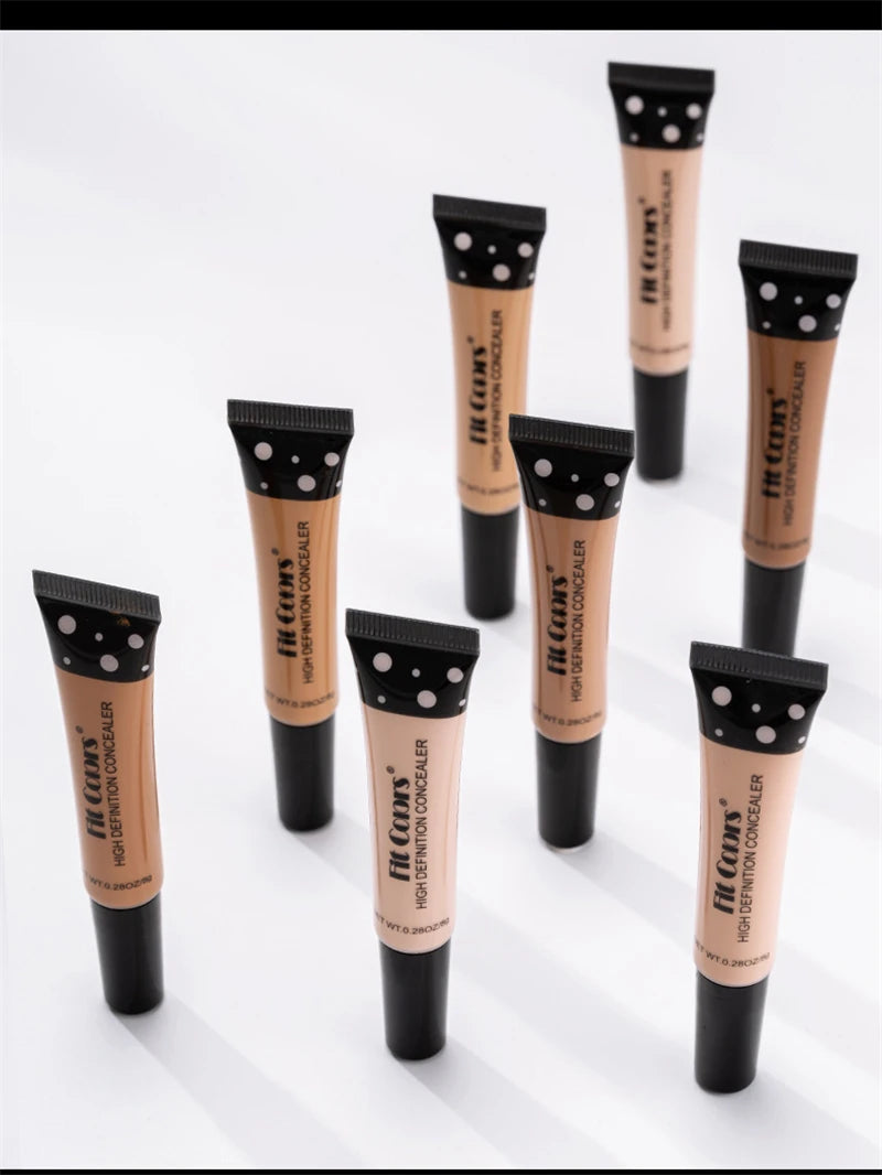 Nude Makeup Facial Foundation Waterproof Cover Blemish Base Fluid Concealer Oil Control Lasting Brighten Skin BB Cream Cosmetics - Shello's Creative Boutique