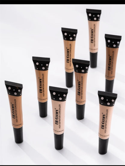 Nude Makeup Facial Foundation Waterproof Cover Blemish Base Fluid Concealer Oil Control Lasting Brighten Skin BB Cream Cosmetics - Shello's Creative Boutique