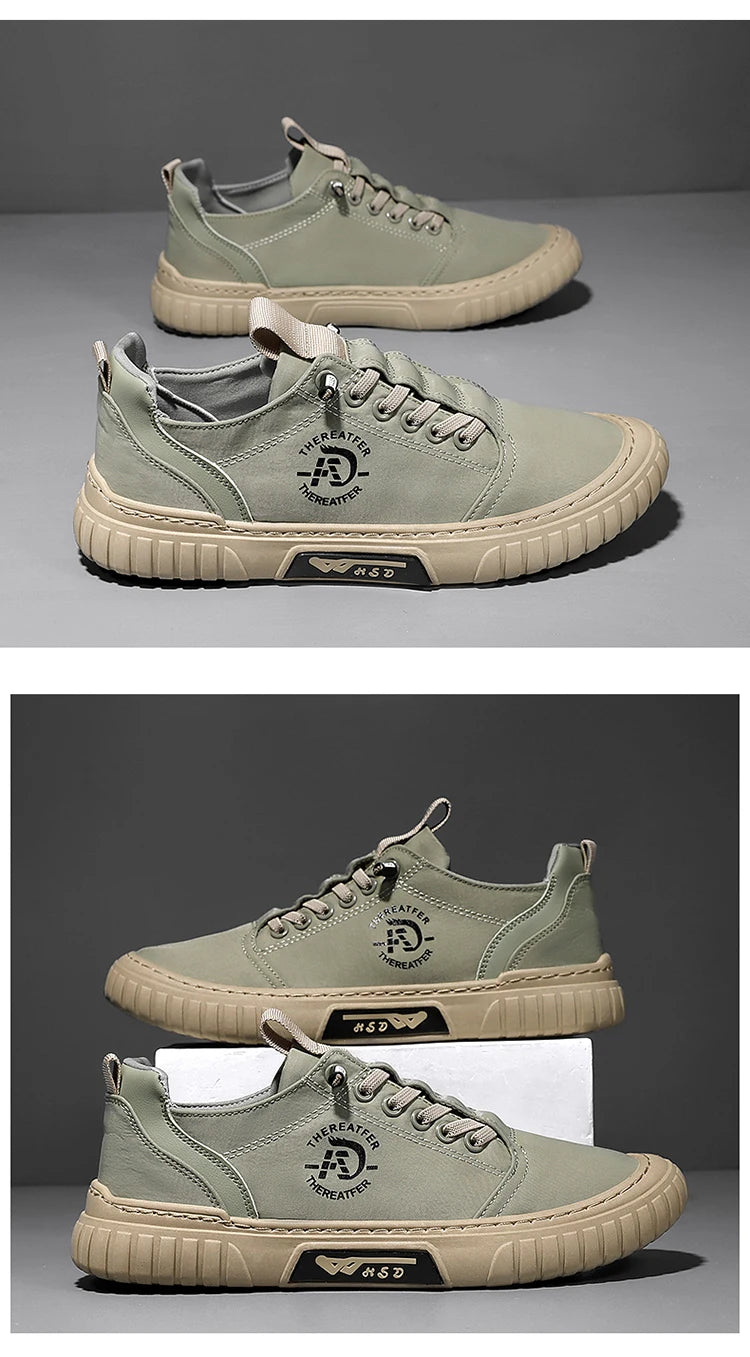 Men's Lace-Up Casual Shoes