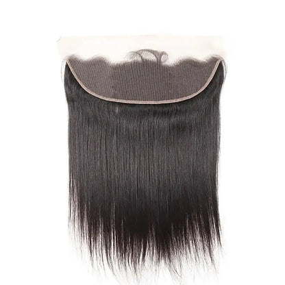 13x4 HD Transparent Lace Frontal 100% Human Hair Pre plucked Bleached Knots Natural Hair Line With Baby Hair 4x4 Lace Closure Shello's Creative Boutique