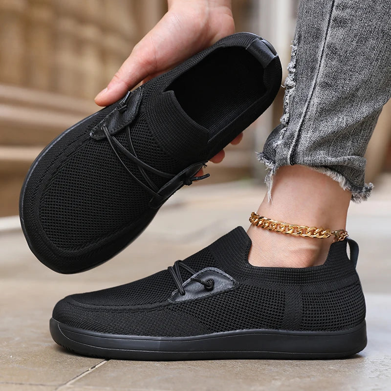Women's Wide Footed Barefoot Sneakers - Minimalist Mesh Zero Drop Shoes - Shello's Creative Boutique