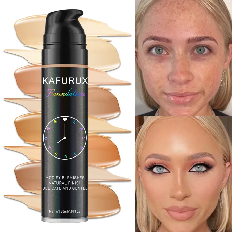 Liquid Foundation – 8 Shade Options, 30 g