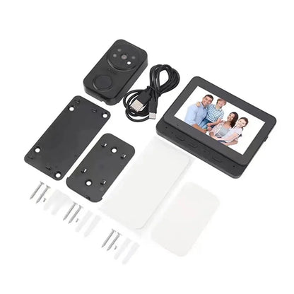 WiFi Video Doorbell Camera Bundle with HD Night Vision, Motion Detection & Cloud Storage