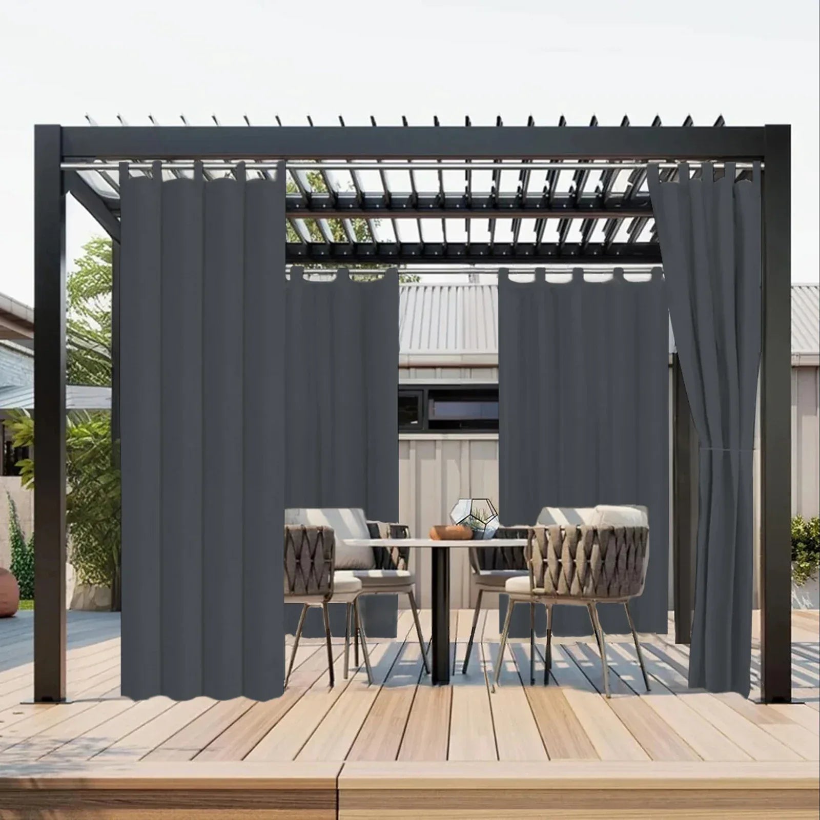 Outdoor Blackout Curtains – Waterproof Patio Drapes - Shello's Creative Boutique