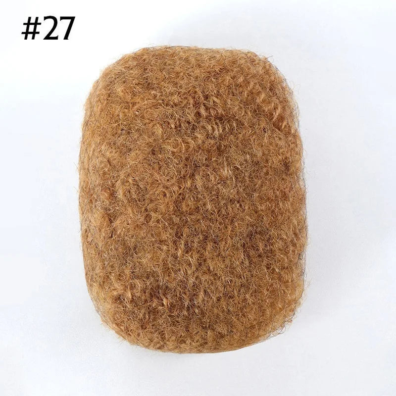 Afro Kinky Bulk 100% Human Hair Extensions Reggae Dirty Braids 8 Inches 30g/pc Brazilian Natural Crochet Hair Dreadlocks Shello's Creative Boutique