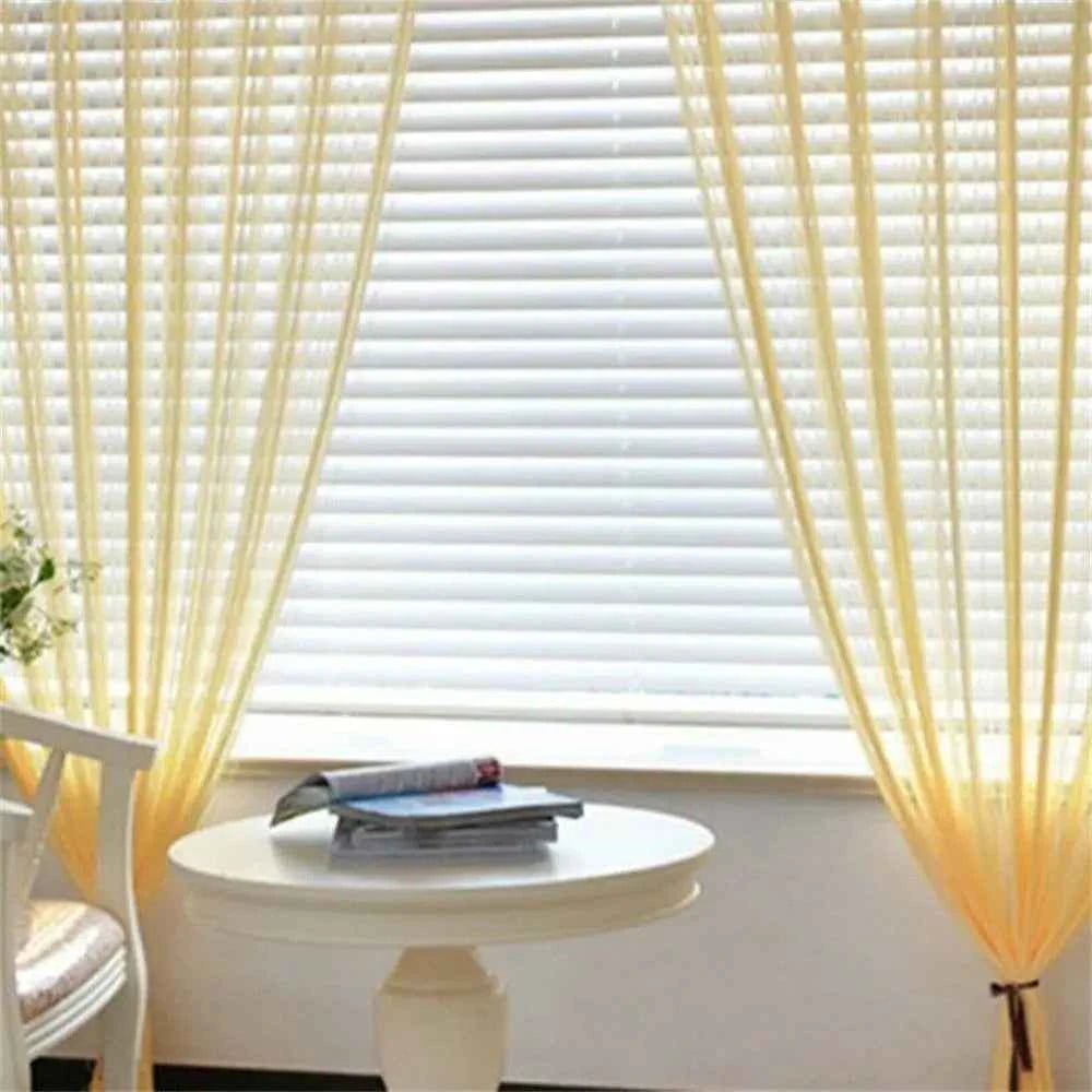 Fashion Festival Window Curtains Room Divider Net Tassel String Curtain Screen Panel Door Fly Screen Hanging Beaded Curtains