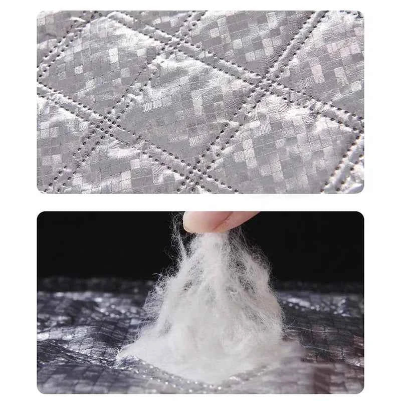 Curtains for winter warmth and windproof, fully sealed, window insulation film, insulated curtains, door curtains, cold proof