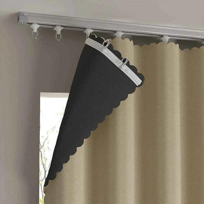 Full Blackout Curtains - Heat Block Sun Protection - Solid Color Drapes for Living Room & Bedroom - Shello's Creative Boutique