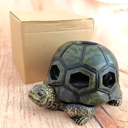 Turtle Outdoor Ashtray – Windproof Cigarette Ash Tray for Home & Office