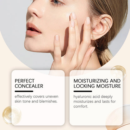 Liquid Face Foundation Spf 50 Temperature Change High Coverage Makeup Base Waterproof Hydrating Foundation Cosmetics Makeup - Shello's Creative Boutique