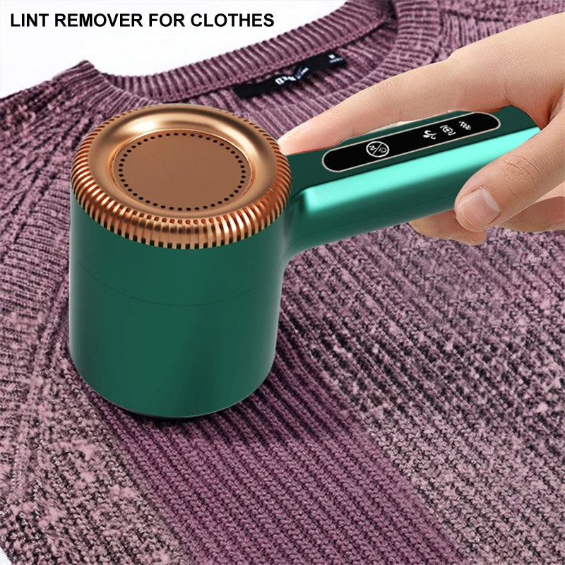 USB Electric Lint Remover - Rechargeable Fabric Shaver for Clothes & Sweaters