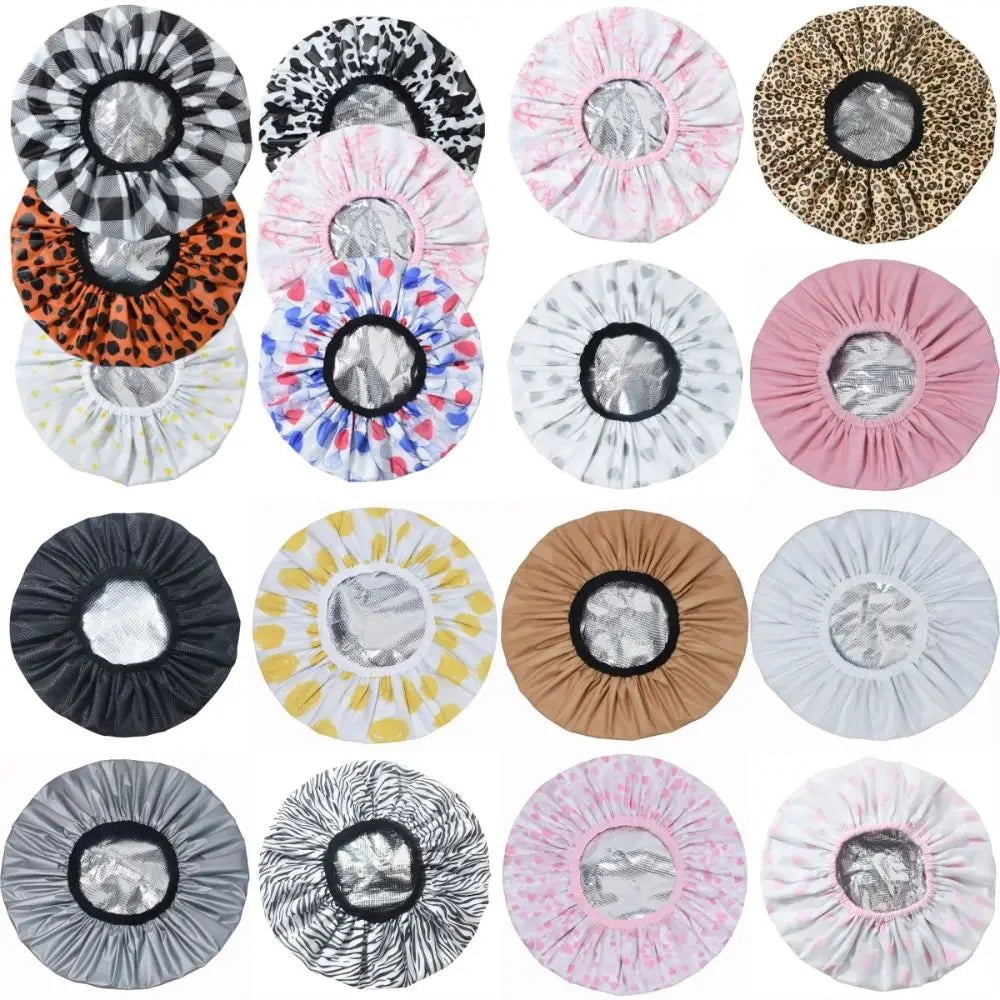 Self-Heating Steam Hair Mask Cap – Tin Foil Shower Cap for Deep Conditioning & Hair Treatment