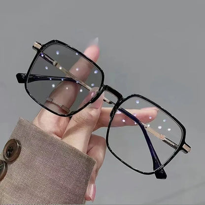 Photochromic Anti Radiation Glasses - Metal Frame Blue Light Blocking Eyewear - Shello's Creative Boutique
