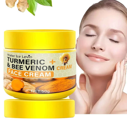 Water Ice Levin Turmeric & Bee Venom Facial Rejuvenation Cream – 50g - Shello's Creative Boutique