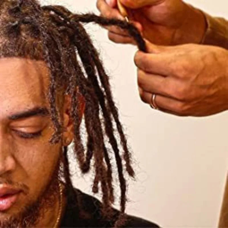 Afro Kinky Bulk 100% Human Hair Extensions Reggae Dirty Braids 8 Inches 30g/pc Brazilian Natural Crochet Hair Dreadlocks Shello's Creative Boutique