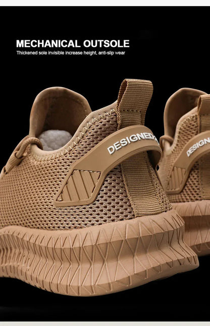 Non-Slip Breathable Trainers - Unisex Weave Knit Outdoor Sports Shoes for Running & Hiking - Shello's Creative Boutique