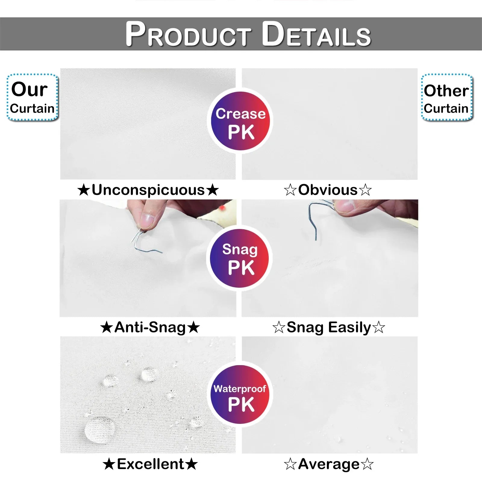 Outdoor Blackout Curtains – Waterproof Patio Drapes - Shello's Creative Boutique