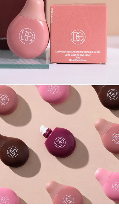 BEAUTY GLAZED 4Color Lipgloss Lip Oil Teens Moisturizing Lipstick Lip Balm High Shine And Lip Gloss Long-Lasting Dry Lip Care - Shello's Creative Boutique