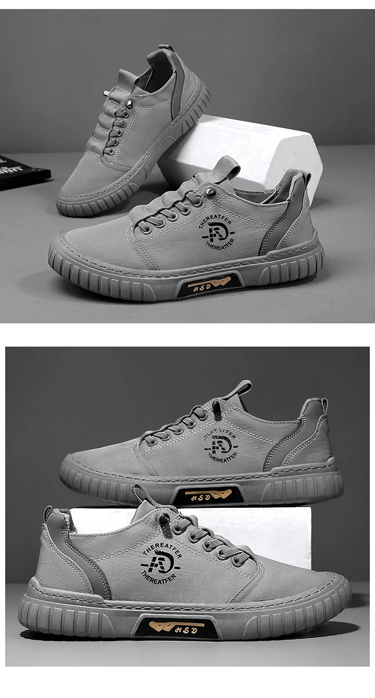 Men's Lace-Up Casual Shoes
