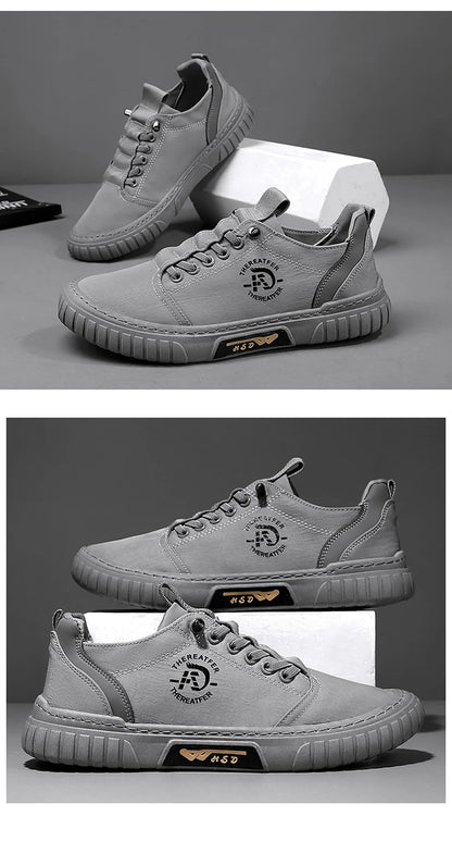 Men's Lace-Up Casual Shoes