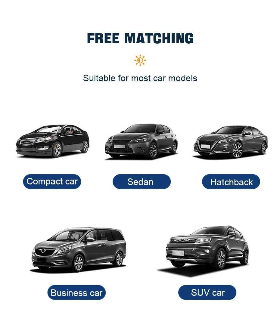 SEAMETAL Car Sun Shade Side Window Curtain Front Rear Window Sunshade Summer UV Blocking Suction Cup Car Sun Protection Curtains