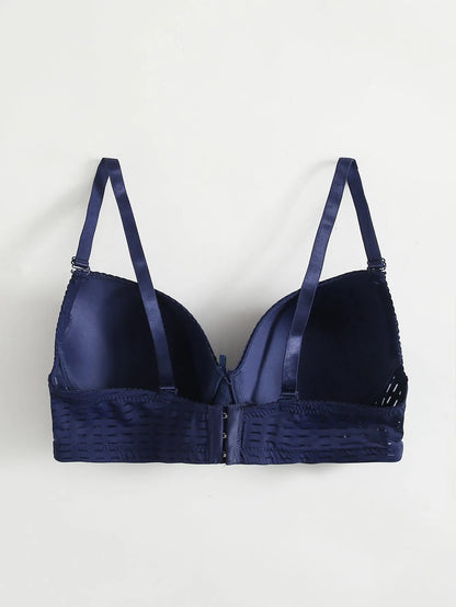 Beauwear Plus Size Minimizer Bra – Full Cup No-Padding Brassiere with Convertible Straps (C–E Cup, 42–48 Band)