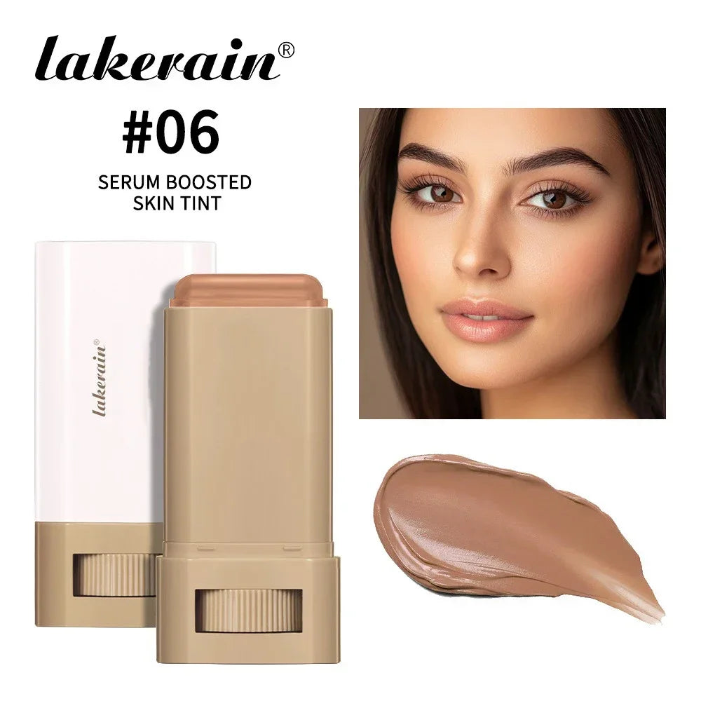 6Color Tinted Foundation Cream Stick Waterproof Lasting Oil-control Cover Acne Makeup Smooth Moisturize Concealer Serum Balm - Shello's Creative Boutique