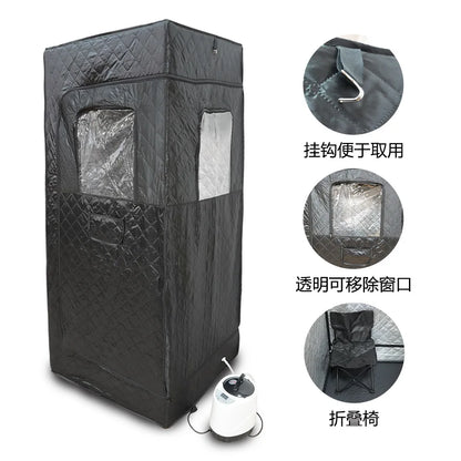 Foldable Steam Sauna Tent – Detachable Personal Home Spa for Relaxation