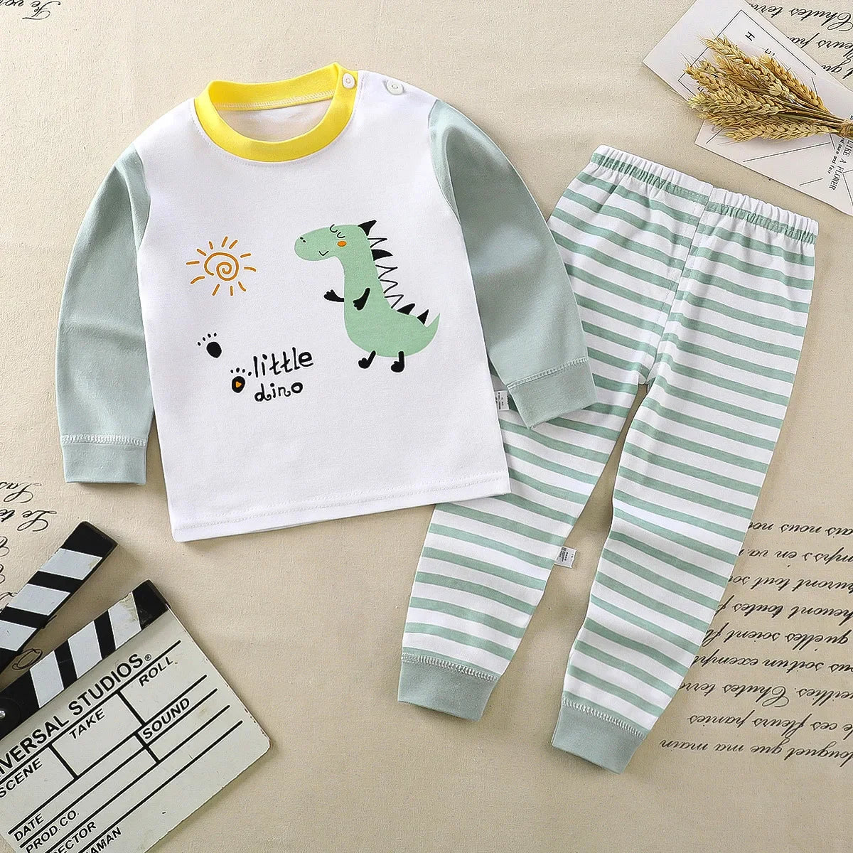 Kids Clothes Children Sets Children's Clothing Boys Girls CottonAutumn winter Clothing Pants Sleepwear Underwear Christmas Gift Shello's Creative Boutique