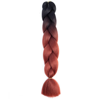 Jumbo Braiding Hair - Pre-Stretched Red White Blue Patriotic Twist Braids - Shello's Creative Boutique