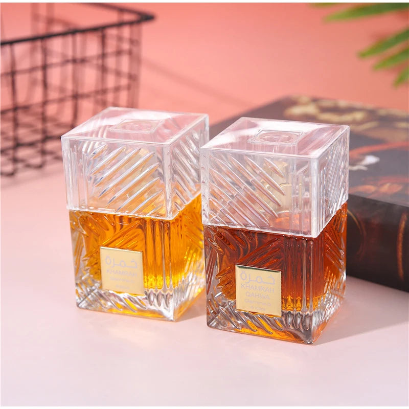 Khamrah عطر Perfume Eau De Toilette Gift Box 100ml Unisex Arabian Oud Scent Gourmand Fragrance Long Lasting Perfume For Unisex - Shello's Creative Boutique