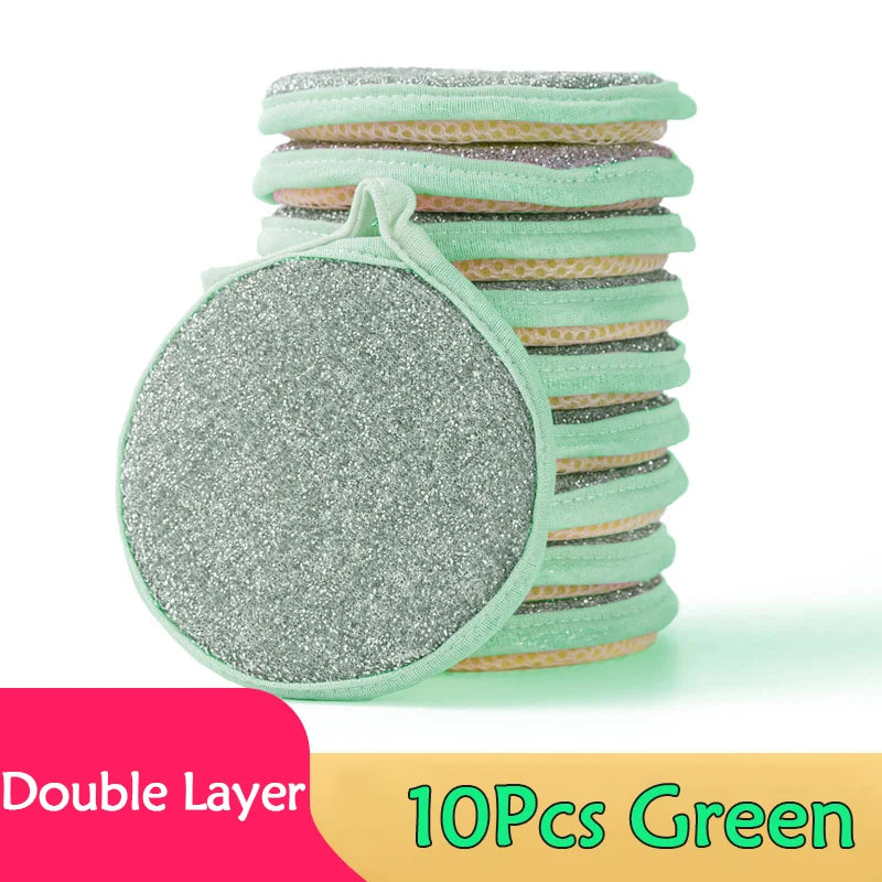 Double-Sided Dishwashing Sponges - Eco-Friendly Kitchen Cleaning