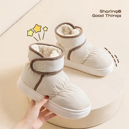 Unisex Winter Snow Boots - Waterproof Plush Anti-Slip Cotton Boots - Shello's Creative Boutique