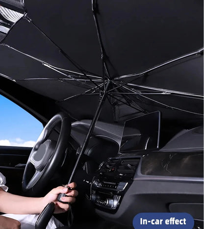Foldable Car Windshield Sunshade Parasol – Heat Insulation Front Sun Shade for Summer