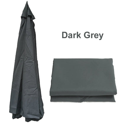 Replaceable Summer Parasol Top Cloth – Waterproof Anti-UV Canopy for 6 & 8 Rib Banana Umbrellas