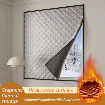 Thermal Insulated Blackout Curtains - Heat Retention Drapes - Shello's Creative Boutique