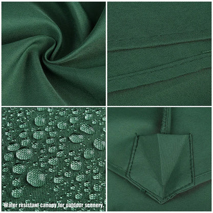 Replaceable Summer Parasol Top Cloth – Waterproof Anti-UV Canopy for 6 & 8 Rib Banana Umbrellas