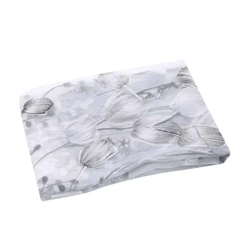 Beeinch Floral Tulle Curtains - Modern Sheer Window Panels for Living Room & Bedroom - Shello's Creative Boutique