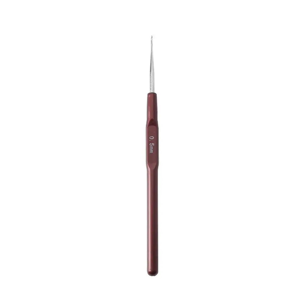 Dreadlock Crochet Hooks 0.5-0.8mm - Metal Plastic Micro Hook Set for Hair Weaving - Shello's Creative Boutique