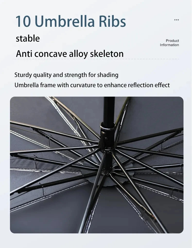 Foldable Car Windshield Sunshade Parasol – Heat Insulation Front Sun Shade for Summer